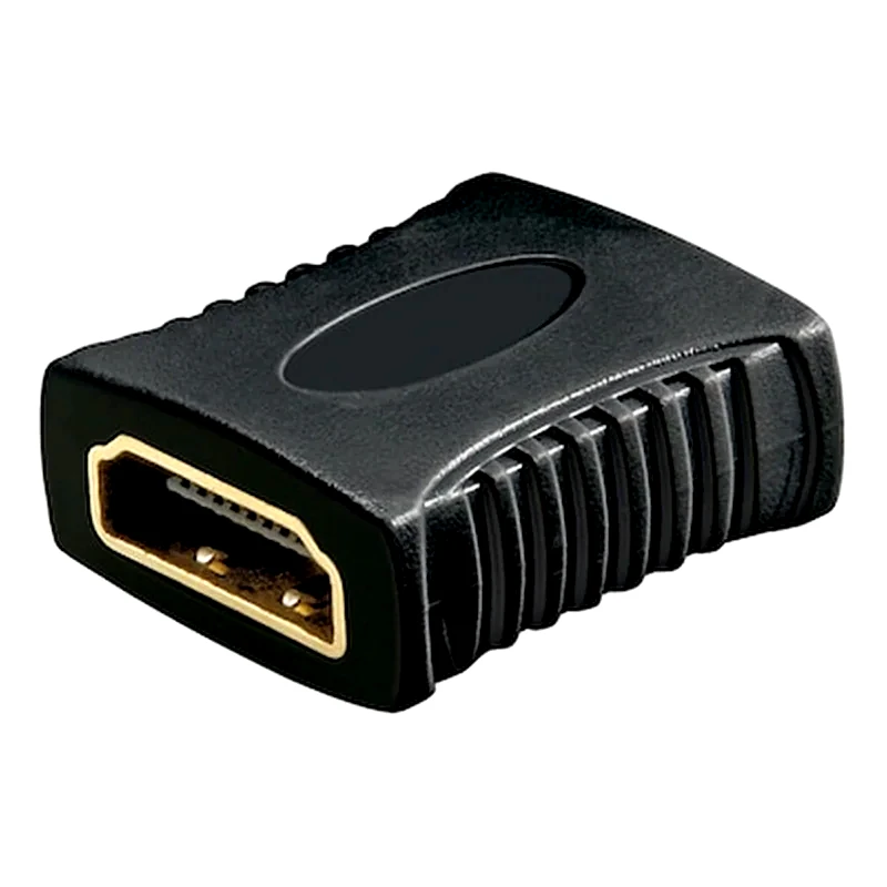 OEM Oem Adapter Επίχρυσο Hdmi Female To Hdmi Female
