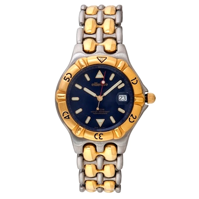 ELLESSE Ellesse Soft Line Gents 03-0033-003 Ρολόι Μπαταρίας με Μπρασελέ από Ατσάλι και Χρυσό