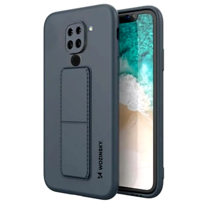 WOZINSKY Θήκη Xiaomi Redmi Note 9 - Wozinsky Kickstand Flexible - Blue