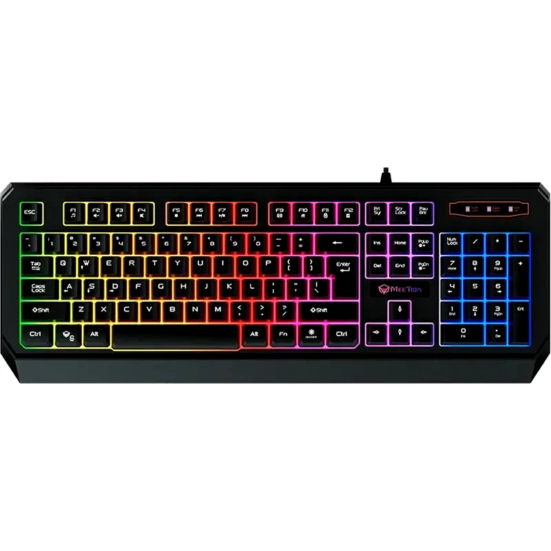 MEETION Meetion K9320 Gaming Ενσύρματο Πληκτρολόγιο με RGB φωτισμό (US)