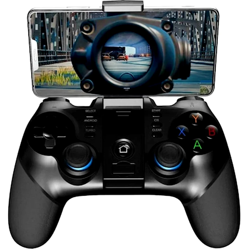 IPEGA Ipega 9156 Gamepad Ασύρματο για PC, Android iOS με Υποστήριξη Βάσης για Κινητό Μαύρο