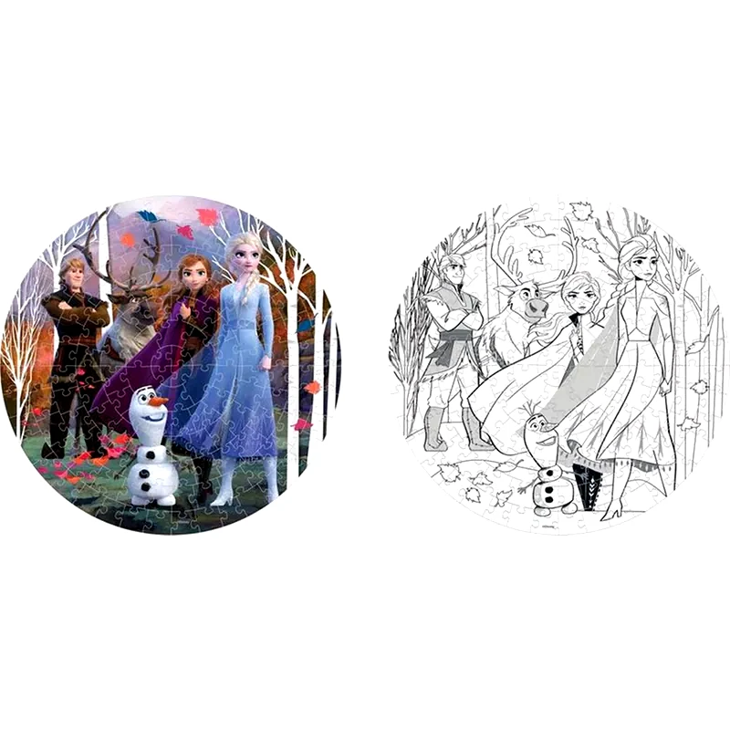 LUNA TOYS Παζλ Luna Toys Χρωματισμού 2 Όψεων Frozen 2 - 150 Τμχ