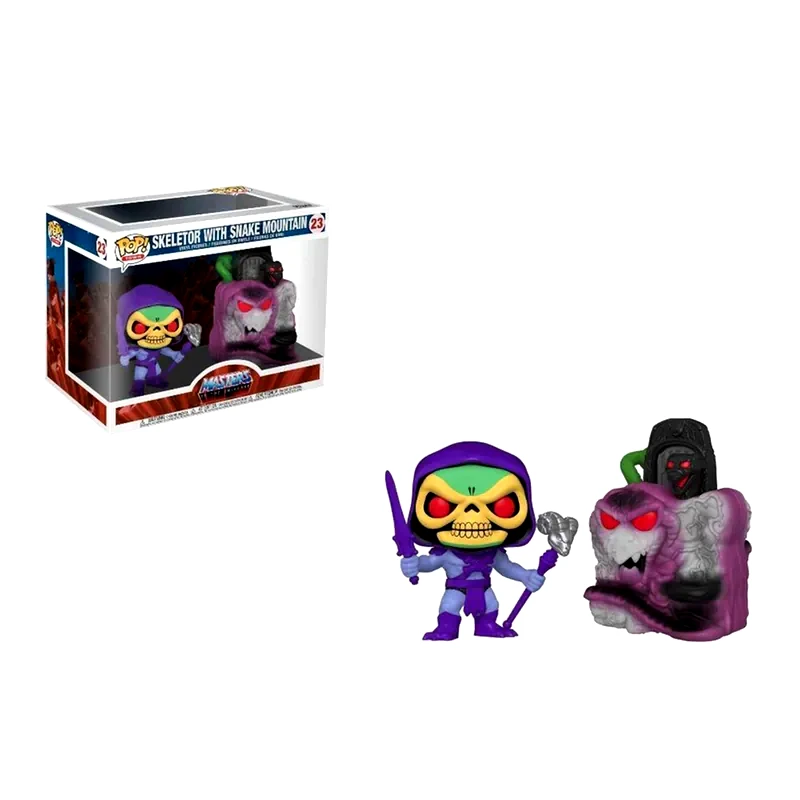 FUNKO Funko Pop! Town - Masters of the Universe - Snake Mountain with Skeletor #23