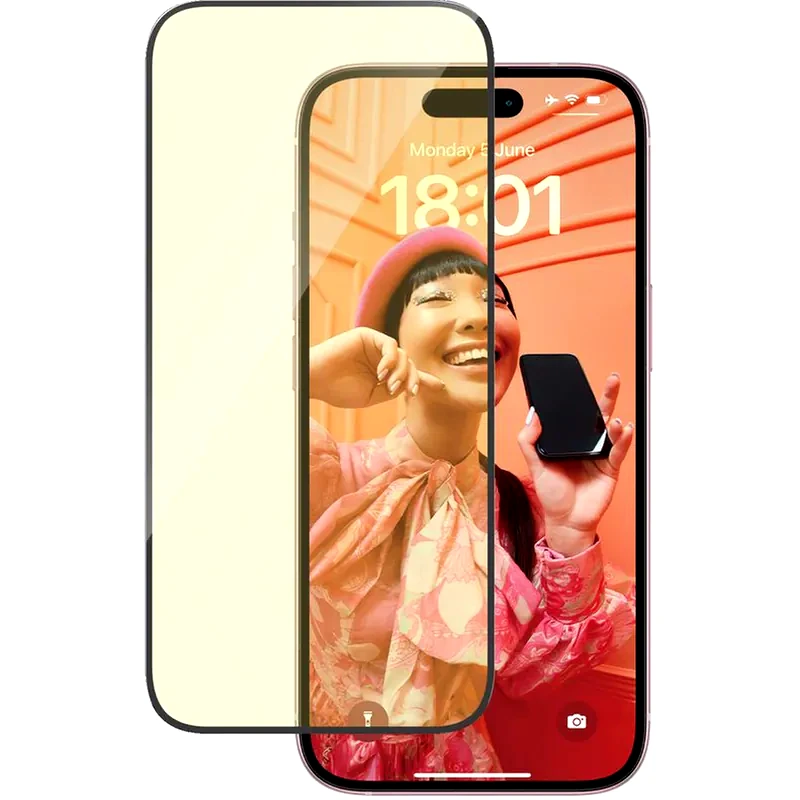 PANZERGLASS Προστατευτικό οθόνης Apple iPhone 15 - PanzerGlass Eyecare Screen Protection Screen Ultra-Wide Fit