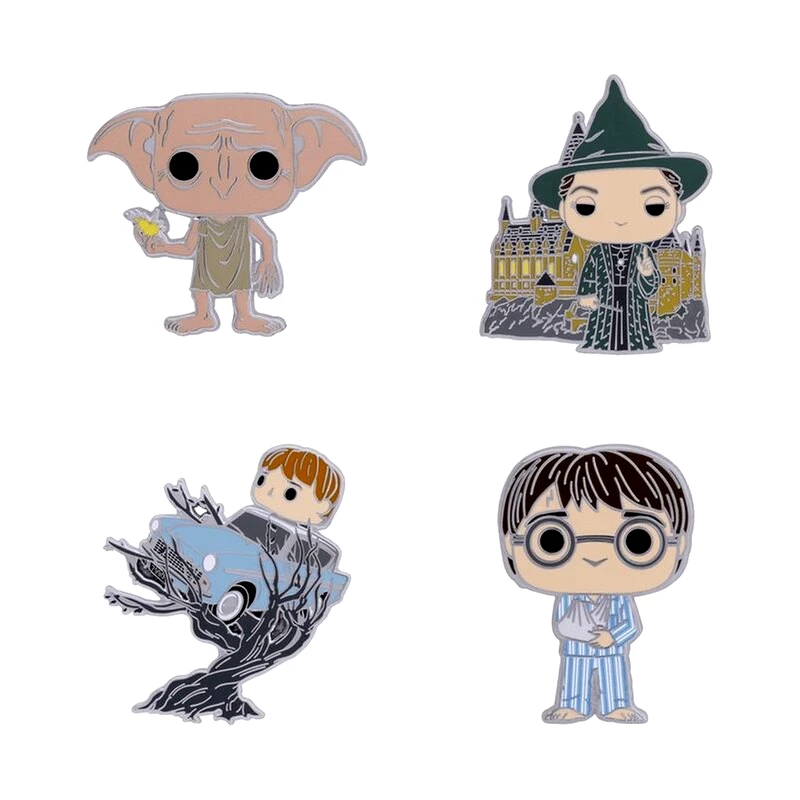 FUNKO Funko Pop! Pin - Wizarding World: Harry Potter - Chamber Of Secrets 4-Pack Pin Set