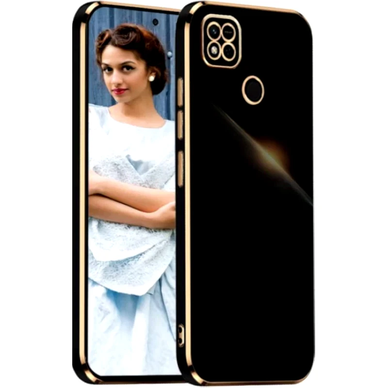 BODYCELL Θήκη Xiaomi Redmi 10A - Bodycell Gold Plated - Black