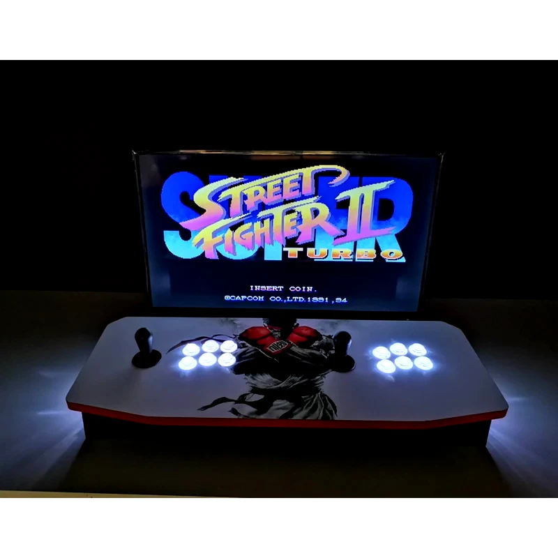 Ρετρό Κονσόλα Retroid VS Street Fighter Cover με φωτιζόμενα λευκά κουμπιά
