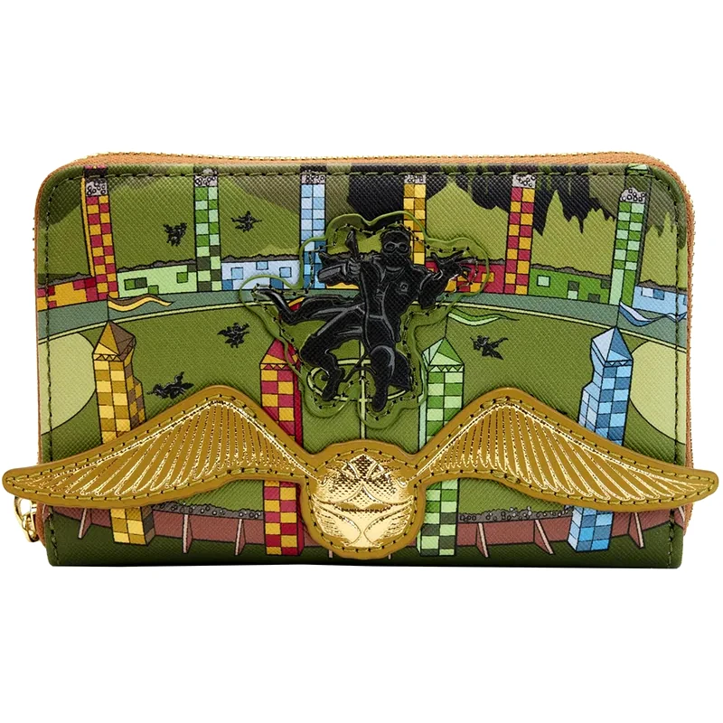 LOUNGEFLY Πορτοφόλι Loungefly Harry Potter - Golden Snitch με Φερμουάρ (HPWA0147)