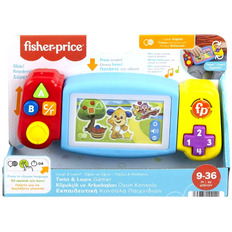Βρεφικό Παιχνίδι Fisher-Price Εκπαιδευτική Κονσόλα Παιχνιδιών