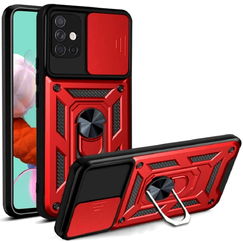 BODYCELL Θήκη Samsung Galaxy A51 - Bodycell Armor Slide - Red