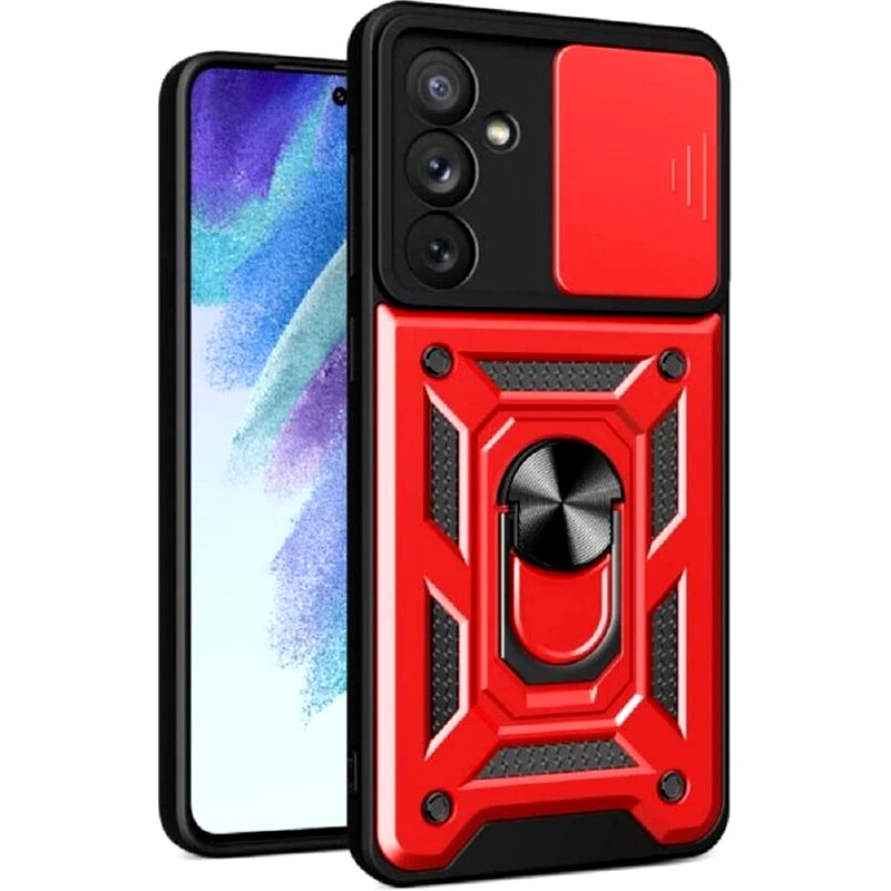 BODYCELL Θήκη Samsung Galaxy A13 5G - Bodycell Armor Slide - Κόκκινο