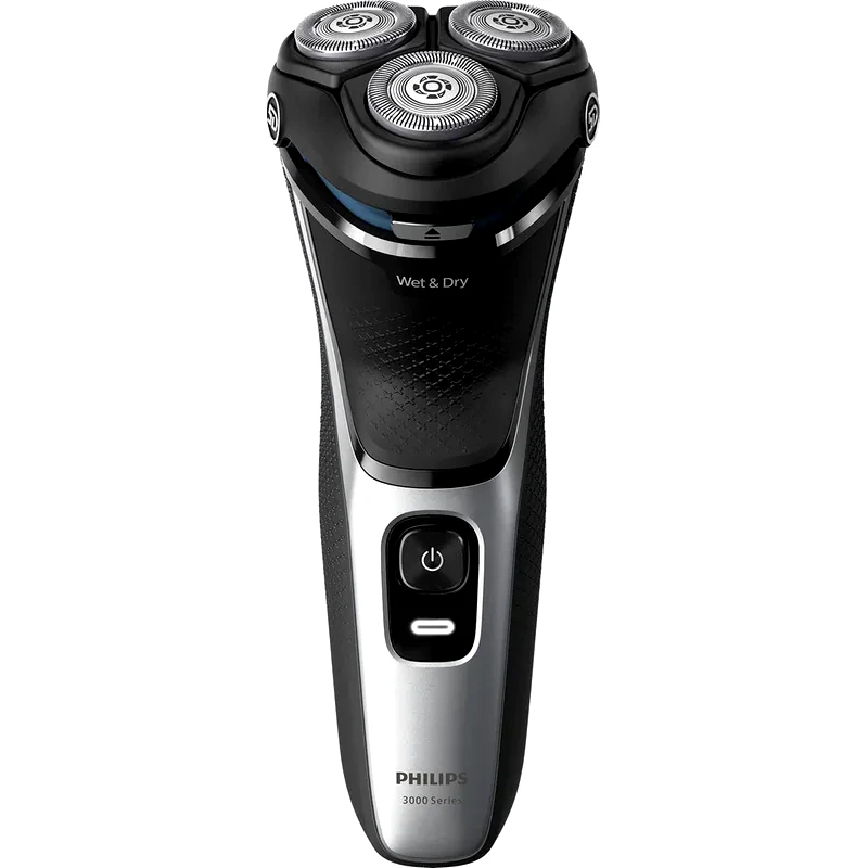 PHILIPS Ξυριστική Μηχανή PHILIPS SERIES S3143/02 για Υγρό και Στεγνό Ξύρισμα - Μαύρο