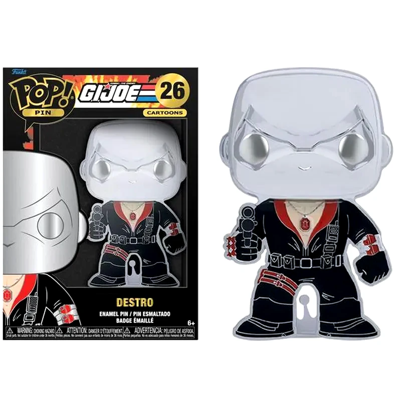 FUNKO Funko Pop! Pin - Cartoons - Gi Joe - Destro #26