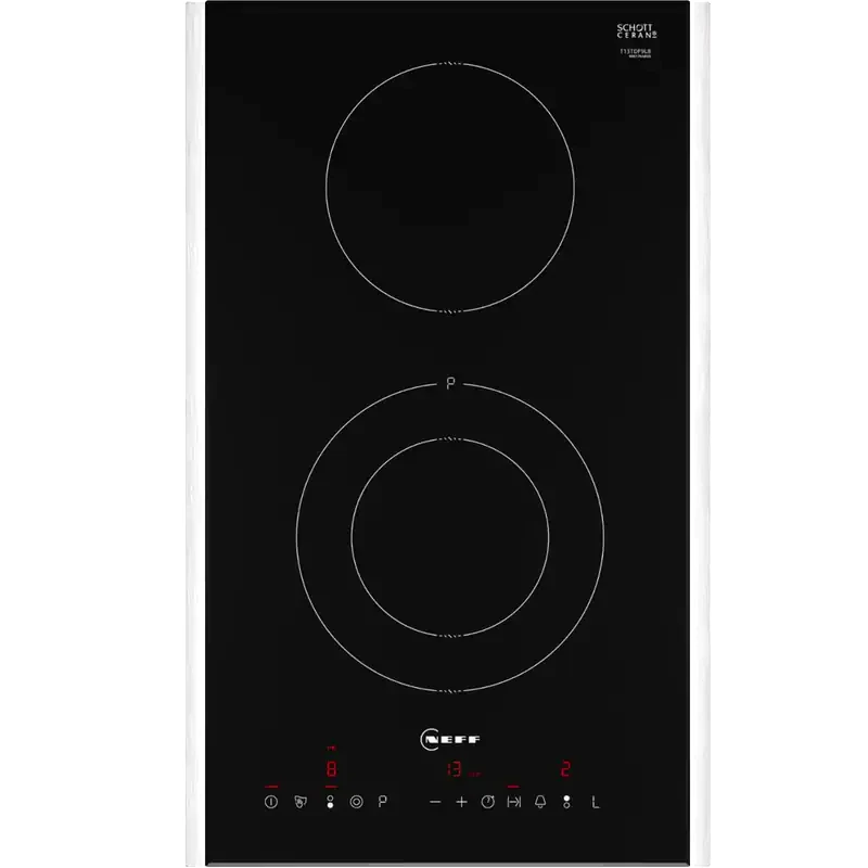 NEFF NEFF T13TDF9L8 31.9 cm Μαύρο Εστία Κεραμική Αυτόνομη Domino