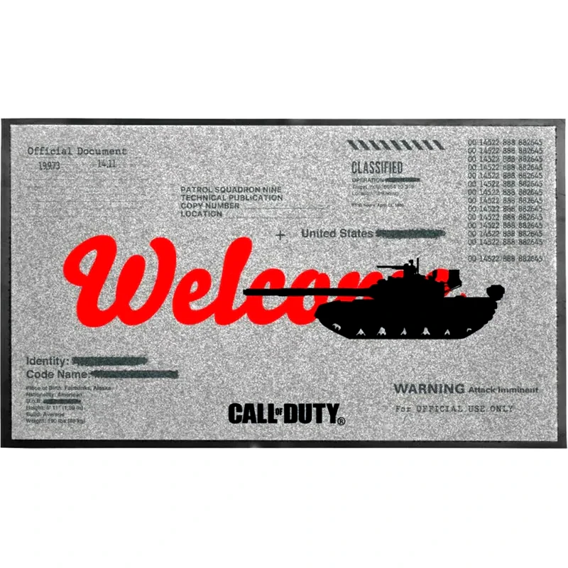 Χαλάκι πόρτας Gaya Entertainment Call of Duty Black Ops 44 x 75 cm φωτογραφία