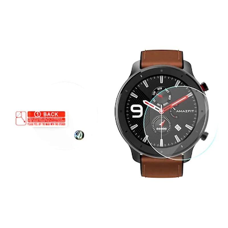 VL Προστασία Οθόνης Volte-Tel Full Cover Tempered Glass για Amazfit GTR 47mm