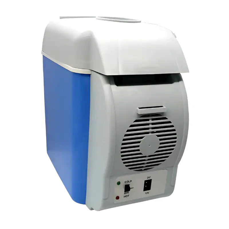 ARIA TRADE Ηλεκτρικό Φορητό Ψυγείο/Θερμός Aria Trade 7.5Lt 12V 38W - Λευκό, Μπλε
