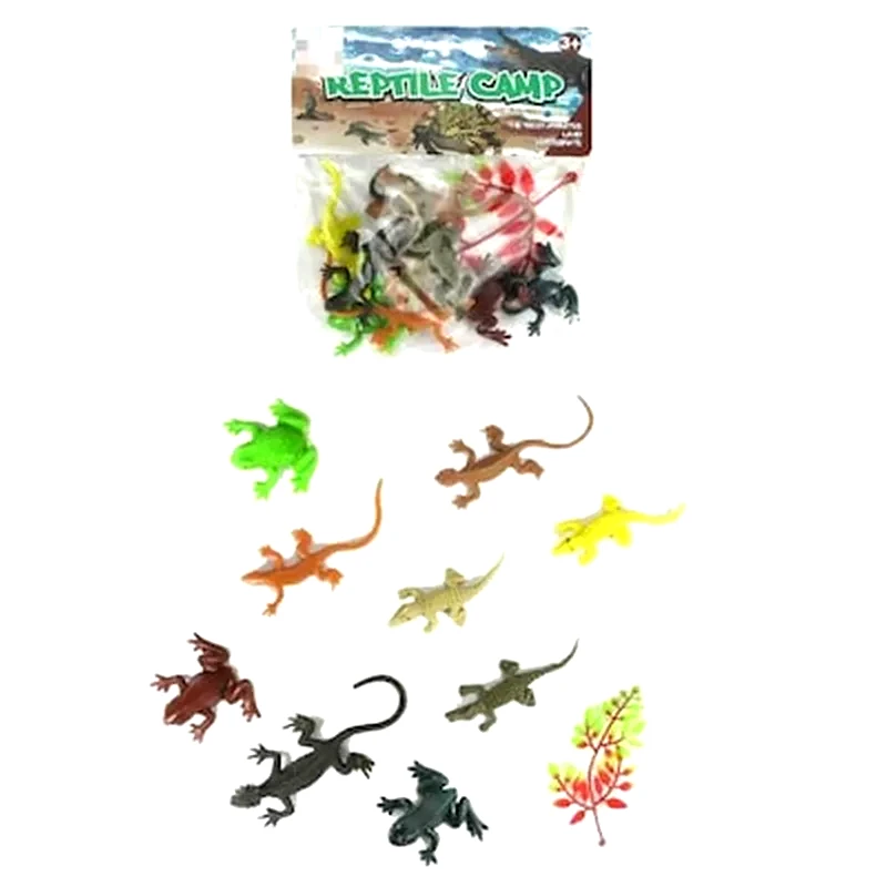 TOYMARKT Μικρο Σετ 8 Ερπετα 14x16cm Toymarkt 913155