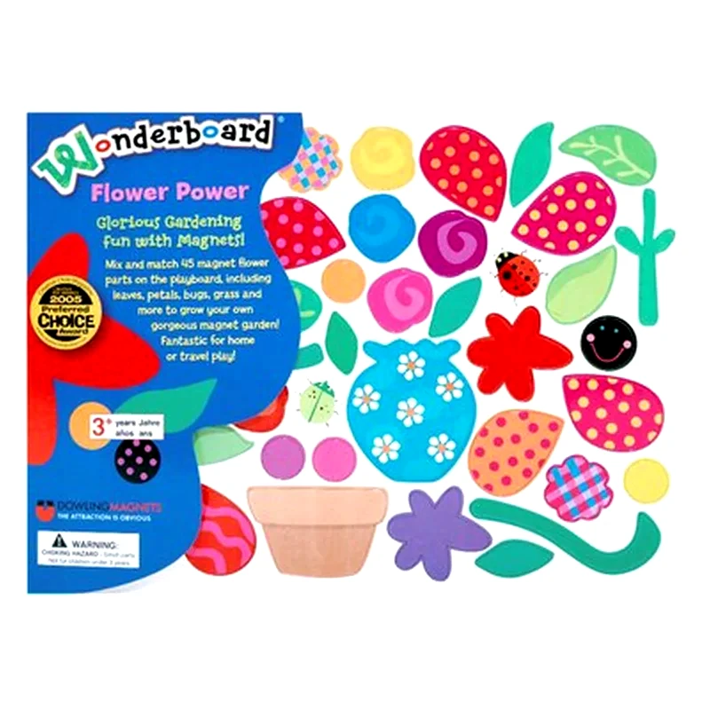 DOWLING MAGNETS Μαγνητικο Σετ Flower Power Dl