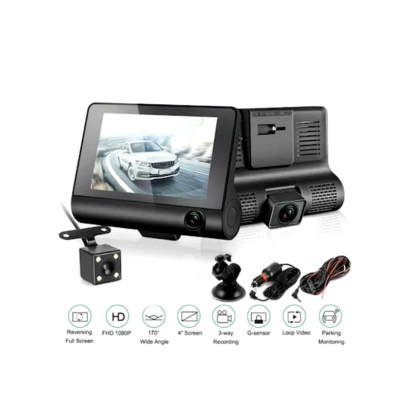 OEM Dvr Καταγραφικό Αυτοκινήτου Wdr Car Dual Lens Camera Full Hd 1080p