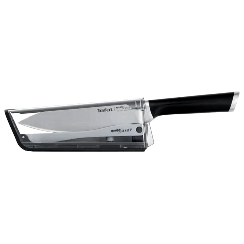 TEFAL Μαχαίρι Tefal Ανοξείδωτο K25690 16.5 cm - Μαύρο