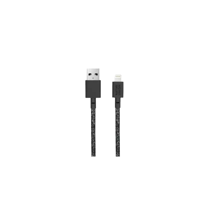 NATIVE UNION Καλώδιο δεδομένων Native Union Usb to Lightning 1.2m - Black