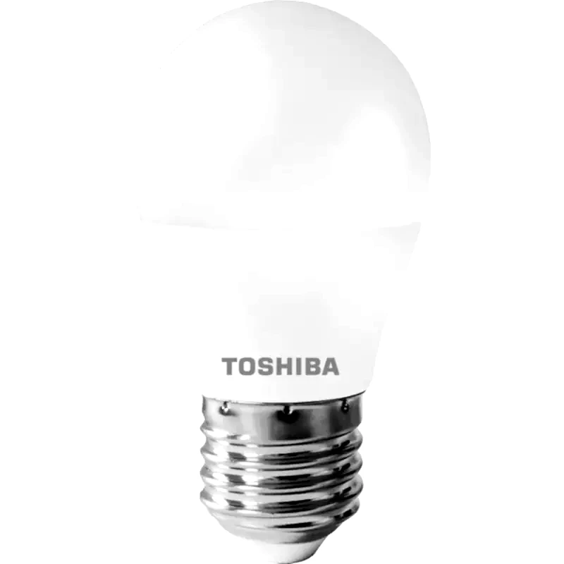 TOSHIBA Λάμπα LED Toshiba G45 E27 7W 6500K - Ψυχρό Λευκό