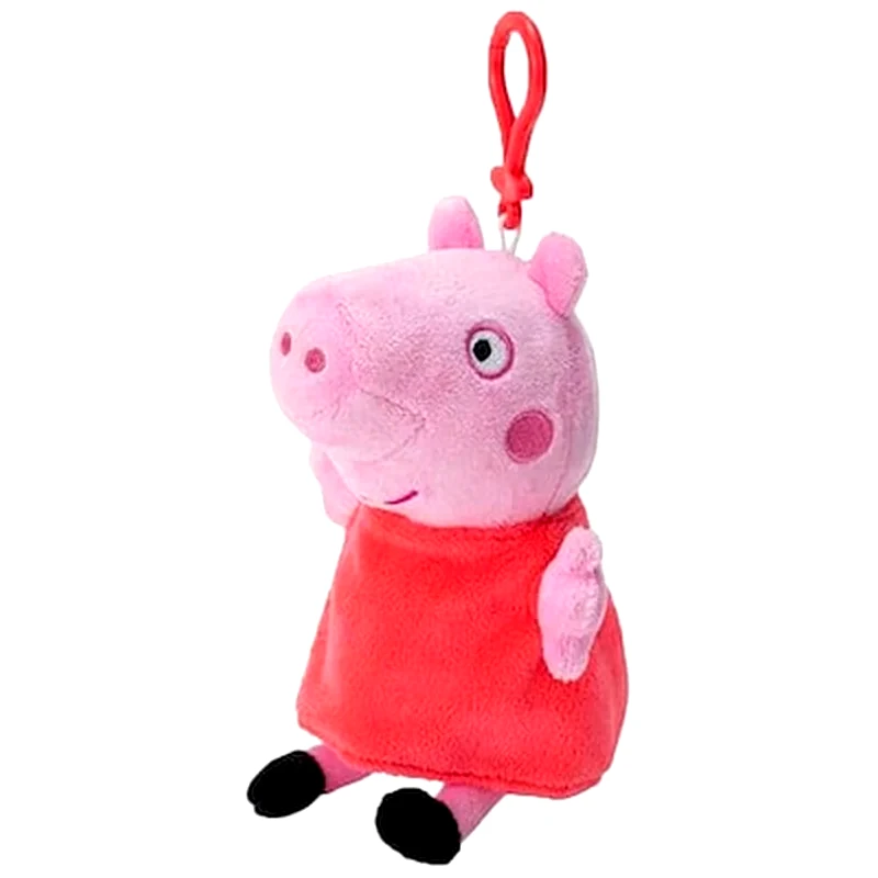 SAMBRO Λούτρινο Peppa Pig Με Φερμουάρ 19 Εκ. - 3781-p Peppa
