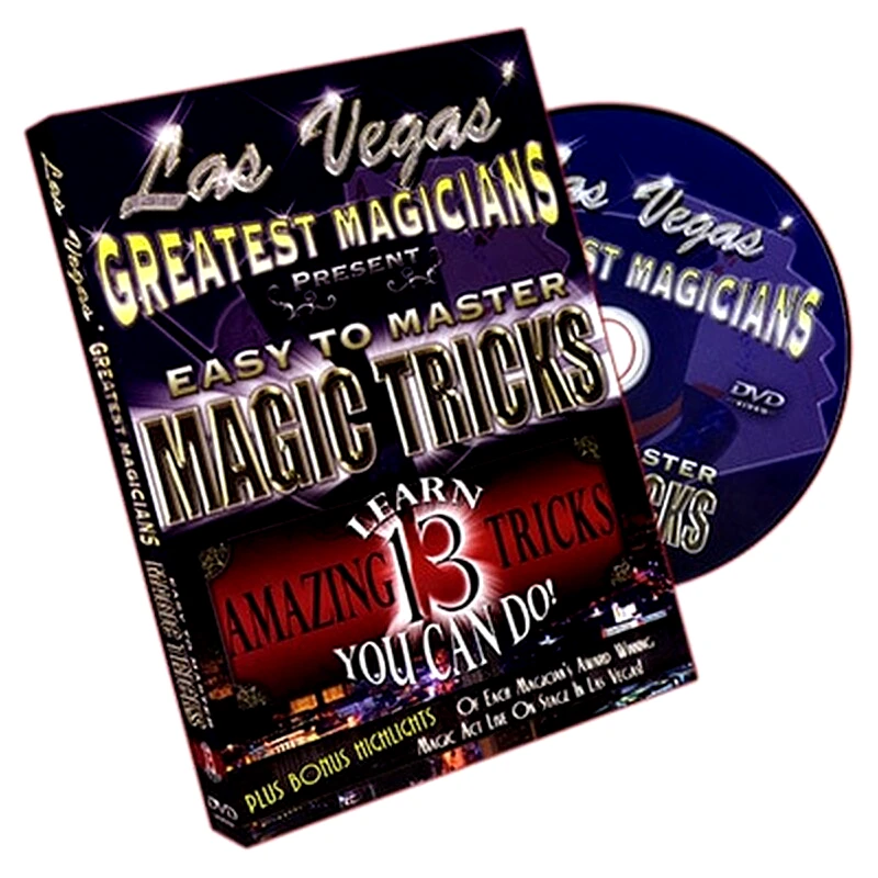 MURPHY'S MAGIC SUPPLIES Easy To Master Magic Tricks By Las Vegas Greatest Magicians - Dvd
