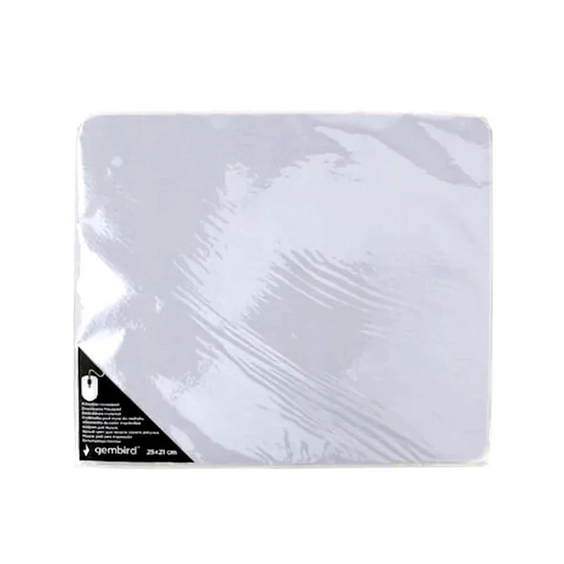 Gembird MP-PRINT-M Mouse Pad 250mm Λευκό φωτογραφία