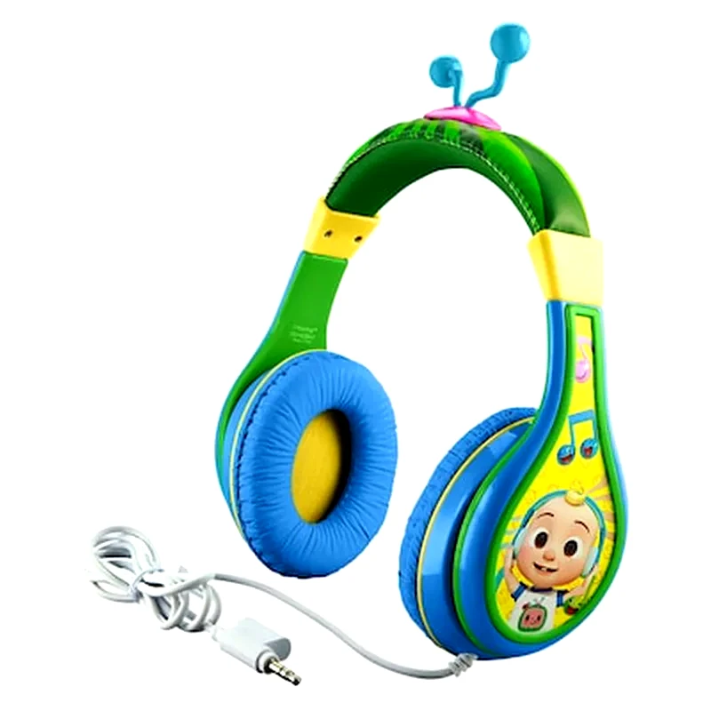 EKIDS Παιδικά Ενσύρματα Ακουστικά Cocomelon Με Ασφαλή Μέγιστη Ένταση Ήχου