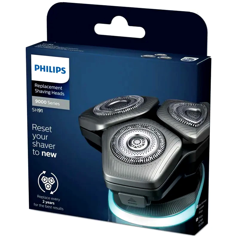 PHILIPS Ανταλλακτικές Κεφαλές PHILIPS SH91/50 για Ξυριστική Μηχανή 3 Τμχ