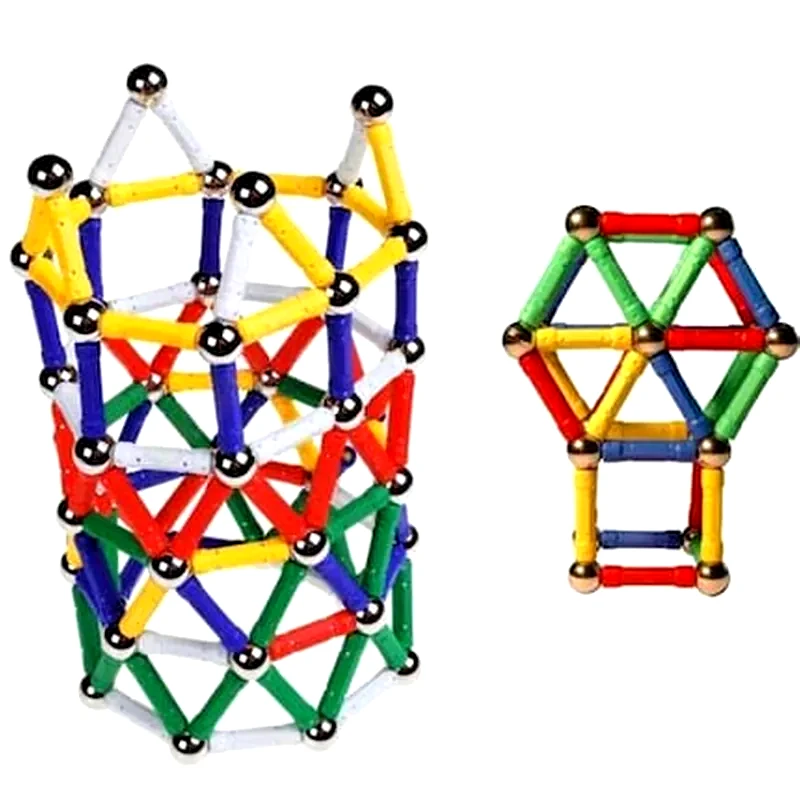 OEM Μαγνητικές Ράβδοι Κατασκευών 228 Τεμάχια Magnastix