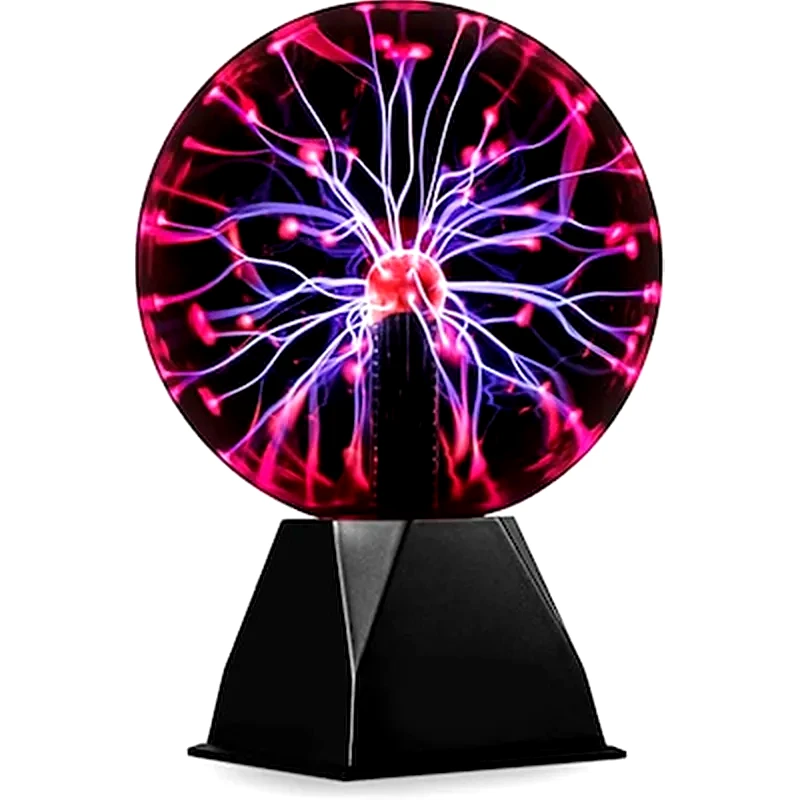 OEM Magic Plasma Light Ball Διακοσμητικό Φωτιστικό Led Plasma Ball 25cm Πολύχρωμο