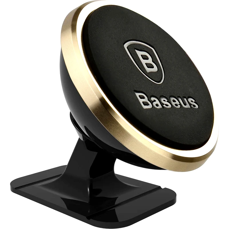 BASEUS Βάση Στήριξης Αυτοκινήτου Για Ταμπλό Baseus Mini Strong Suction 360 Magnetic - Χρυσό