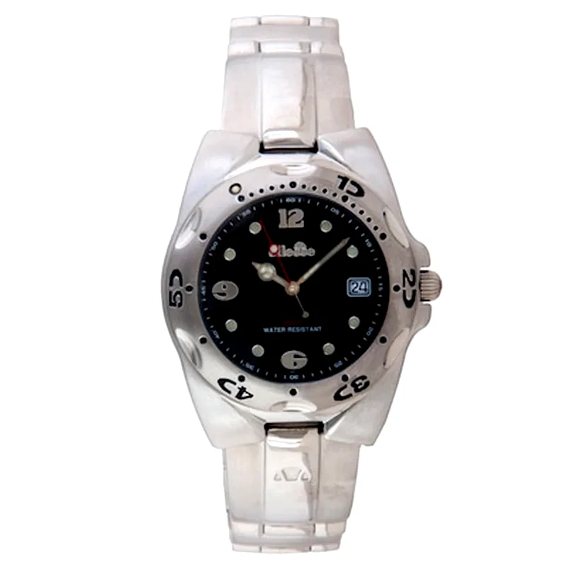ELLESSE Ellesse 03-0104-001 Ρολόι Μπαταρίας με Ασημί Μεταλλικό Μπρασελέ