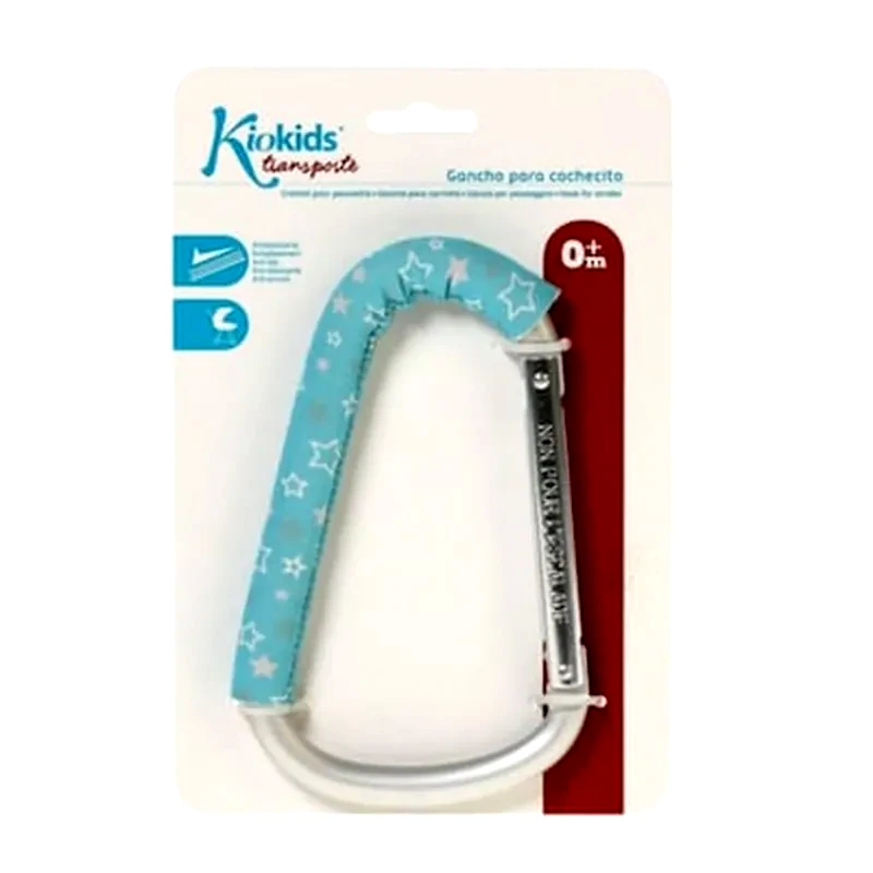 KIOKIDS Kiokids Μεταλλικός Γάντζος Καροτσιού Σιέλ 2986