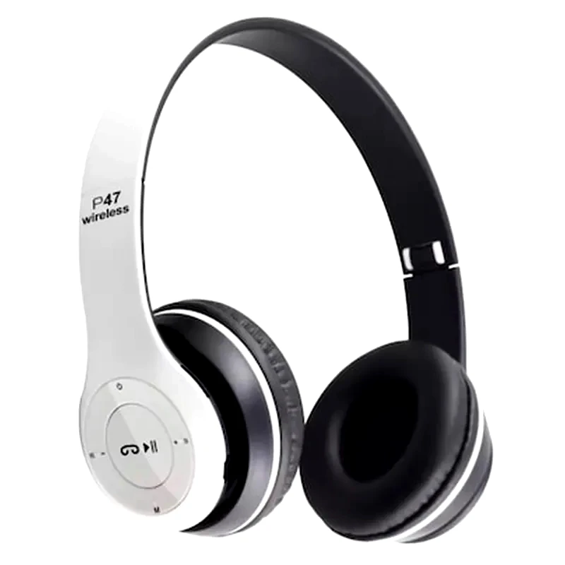 P47 Ακουστικά Κεφαλής P47 Wireless BT - Λευκό