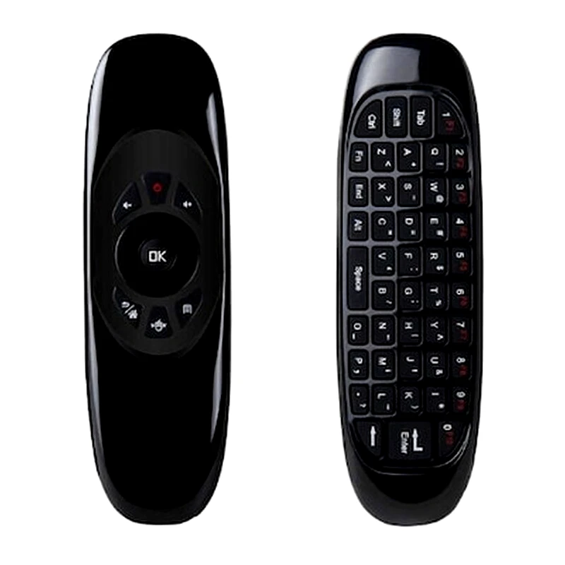 OEM OEM Ασύρματο Mini Γυροσκοπικό Τηλεχειριστήριο C120 Μαύρο