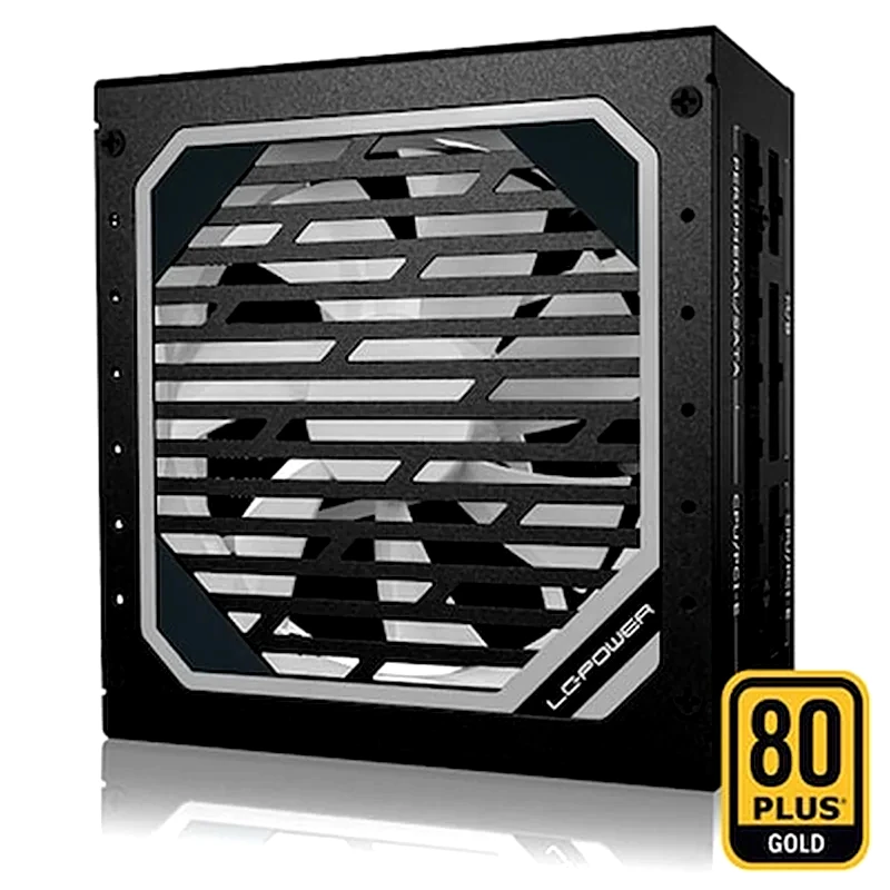 LC-POWER Τροφοδοτικό Υπολογιστή LC-Power Fully Modular V2.31 850W 80+ Gold 120mm Fan - Μαύρο