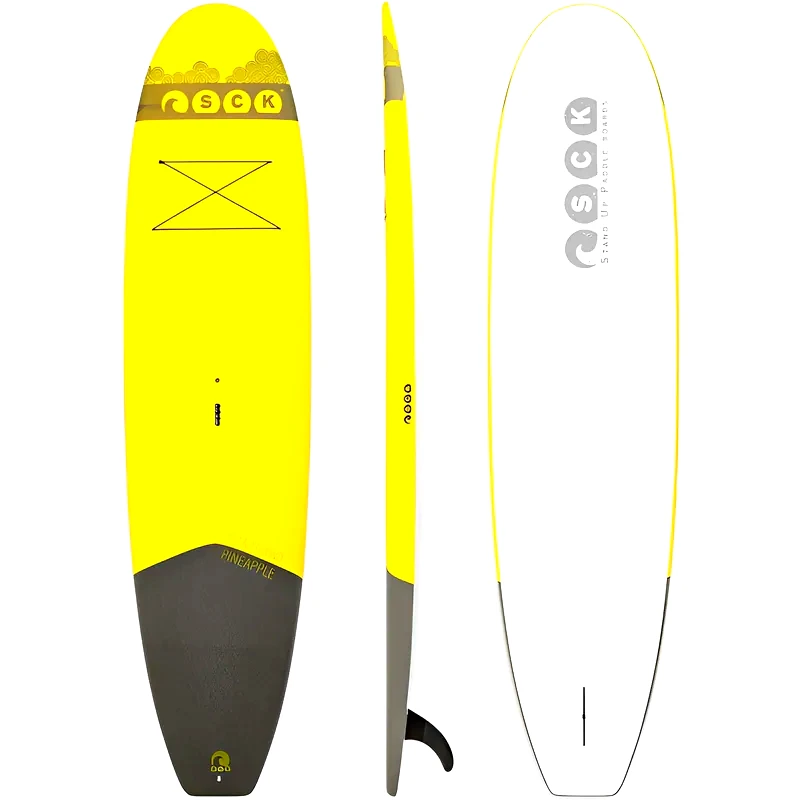 SCK Σανίδα SUP SCK Soft-Top Pineapple 350 x 82 cm - Κίτρινη