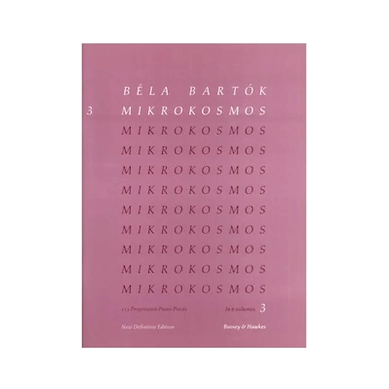 BOOSEY & HAWKES Boosey - Hawkes Bartok - Mikrokosmos 3 Βιβλίο Για Πιάνο