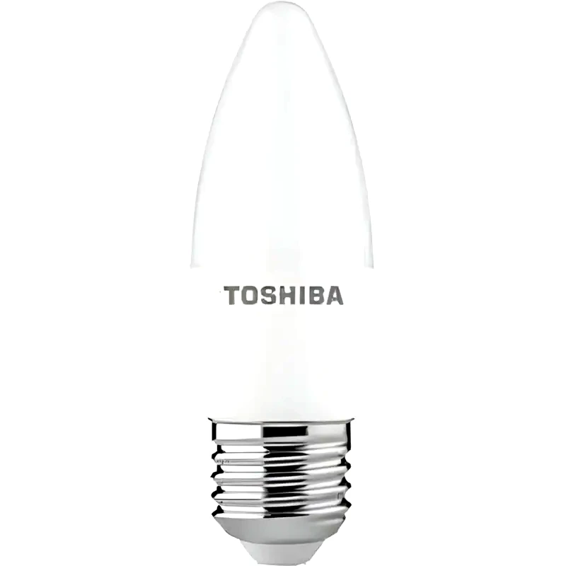 TOSHIBA Λάμπα LED Toshiba C35 E27 5W 3000K - Θερμό Λευκό