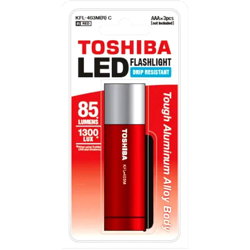 TOSHIBA TOSHIBA KFL-403M Mini LED Φακός Red