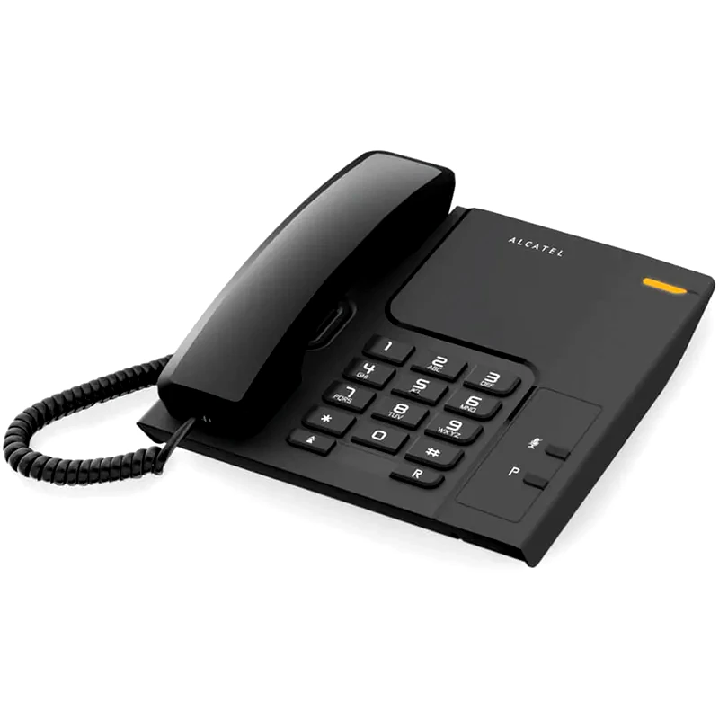 ALCATEL Ενσύρματο Τηλέφωνο Alcatel T26 - Μαύρο