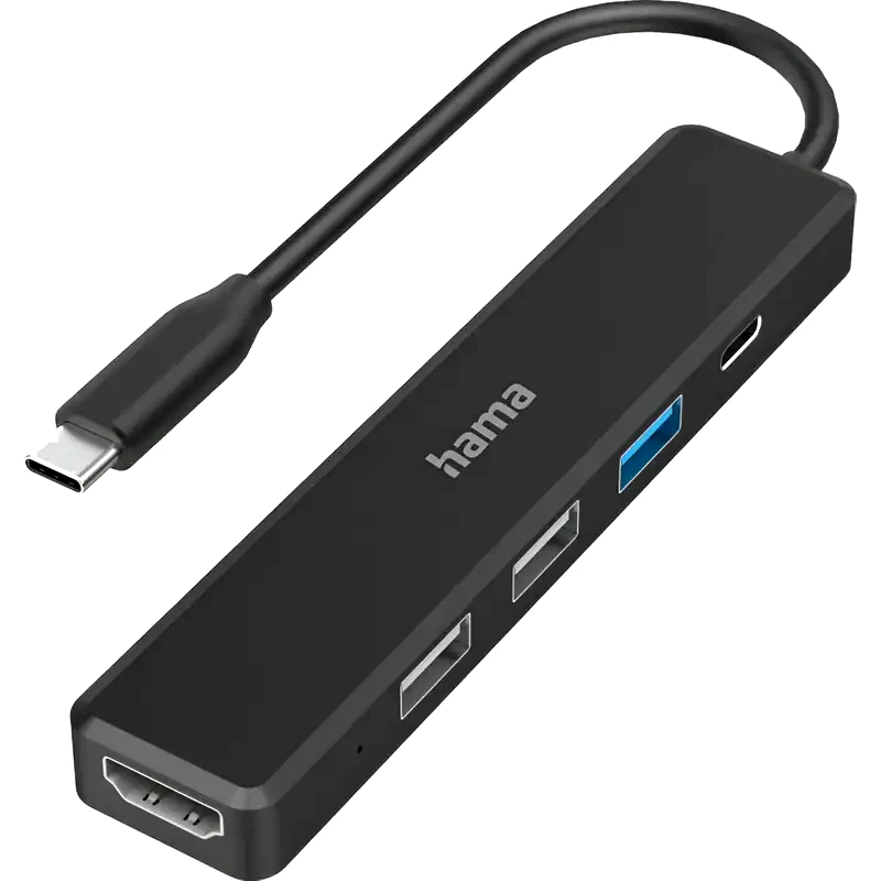HAMA Docking Station Hama 00200117 5-Port συμβατό με USB-C
