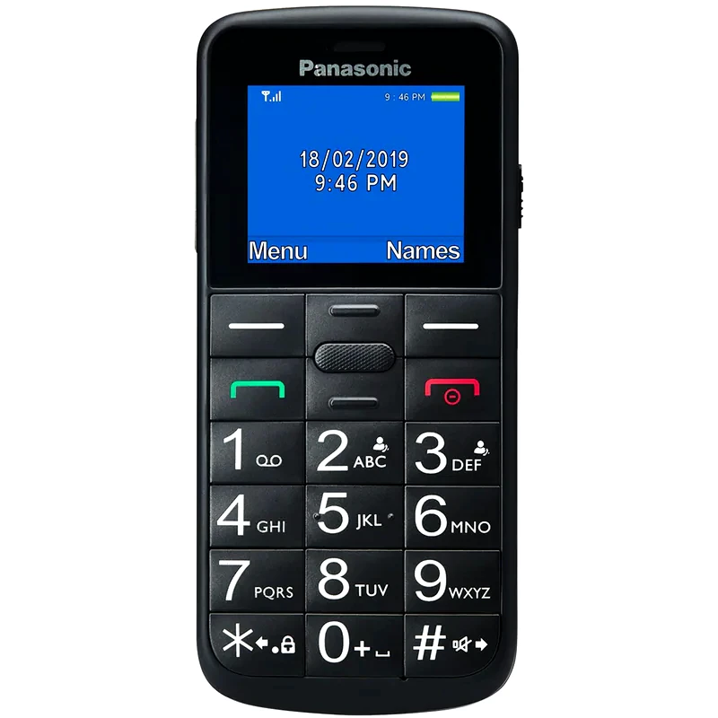 PANASONIC Panasonic KX-TU110 Dual Sim - Μαύρο