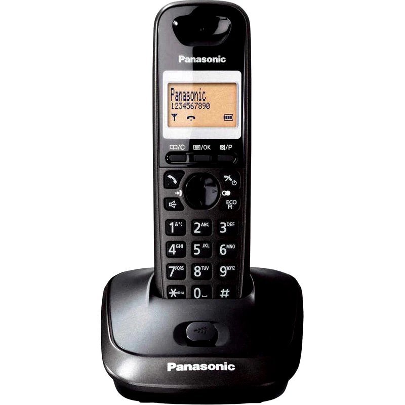 PANASONIC Ασύρματο Τηλέφωνο Panasonic KX-TG2511 - Μαύρο