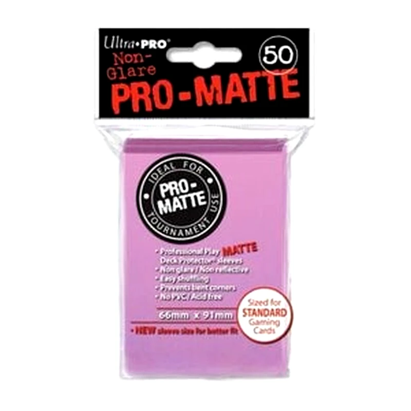 ULTRA PRO Ultra Pro Matte Standard 50 Sleeves Pink