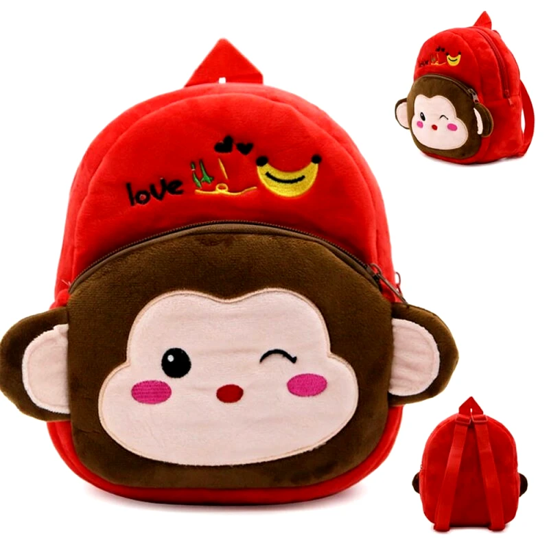 OEM Τσάντα Πλάτης Νηπαγωγείου Rilakkuma Βρεφική Monkey As 861